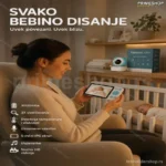 Baby Monitor sa Kamerom, TUYA Aplikacijom i HD Noćnim Vidom