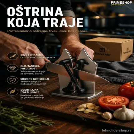 Bavarian Edge Oštrač Noževa – Volfram Karbid, Za Sve Tipove Sečiva