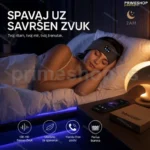 Bluetooth Slušalice za Spavanje – Mekana Traka za Glavu sa HD Zvukom