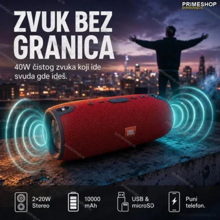 Bluetooth zvucnik JBL XTREME 2x20w