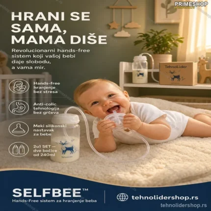 Bočica za samostalno hranjenje (2u1 SET)