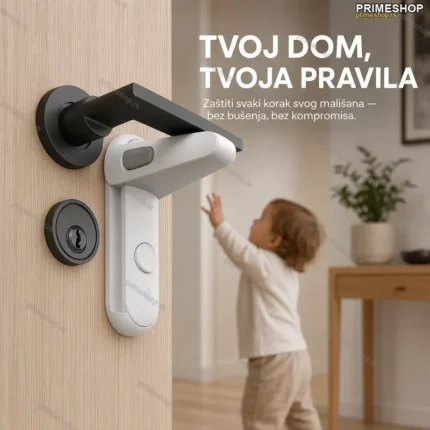 Brava za vrata za decu 1+1 Gratis — zaštita bez bušenja