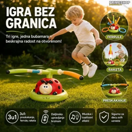 Bubamara 3u1 – Višenamenska igračka za sate zabave!