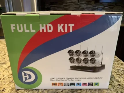 CCTV Wi-Fi 8 kamera set