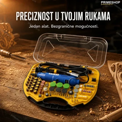 Čeona Brusilica Bijaks Set – Komplet Pribora za Preciznu Obradu
