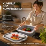 Daska za Sečenje 3u1 – Sečenje, Pranje i Serviranje u Jednom