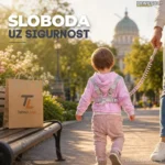 Dečiji Povodac za Zglob – Sigurnosni Kaiš sa Elastičnim Povodcem