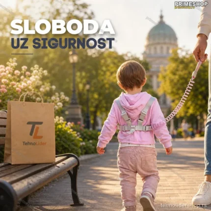 Dečiji Povodac za Zglob – Sigurnosni Kaiš sa Elastičnim Povodcem