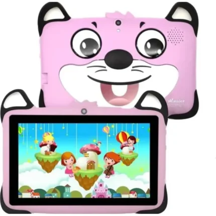Dečiji tablet K-717 roze sa zaštitnom gumenom maskom