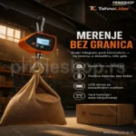 Digitalna Kran Vaga 500 kg – Punjiva Viseća Vaga za Teške Terete