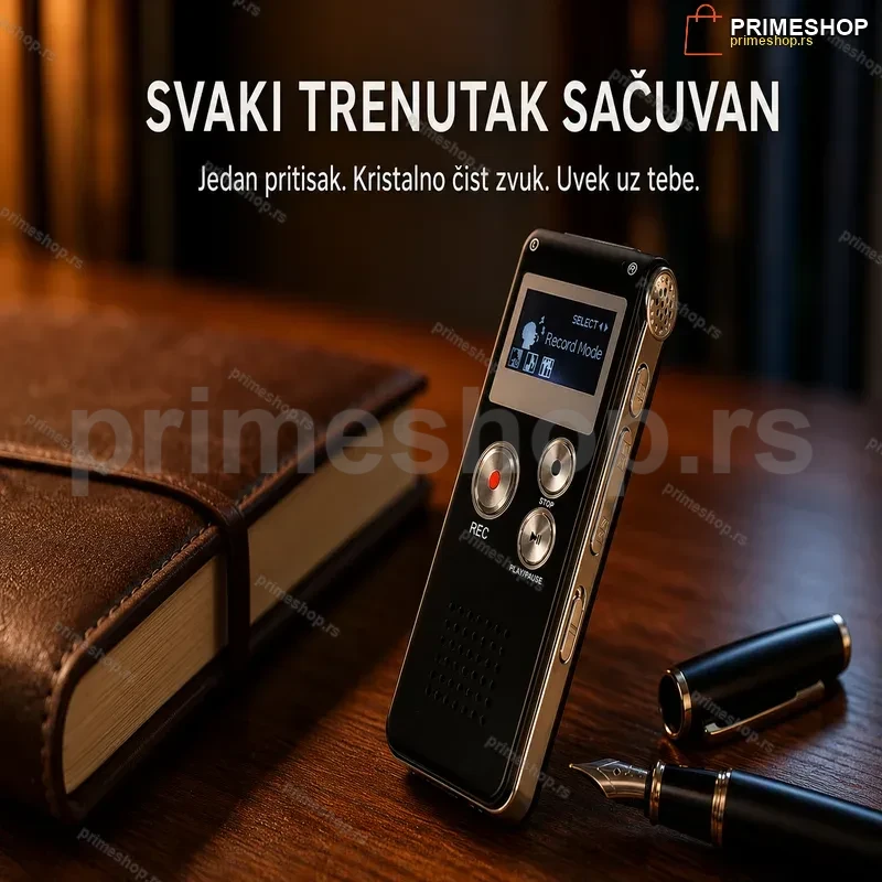 digitalni-diktafon-8gb-sa-lcd-ekranom-i-metal-kucistem-primeshop Digitalni Diktafon 8GB sa LCD Ekranom i Metal Kućištem