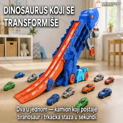 Dino kamion sa trkačkom stazom 2u1