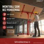 Dizalica za Gipsane Ploče – Podizač Zidnih i Plafonskih Ploča do 3,5 m
