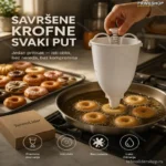 Dozer za Američke Krofne – Precizan Oblik Bez Nereda u Kuhinji