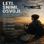 Dron Silver EaglePro – Sklopivi Quadcopter sa HD WiFi Kamerom
