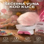 DSP Aparat za Šećernu Vunu 450W – Brza Priprema kod Kuće