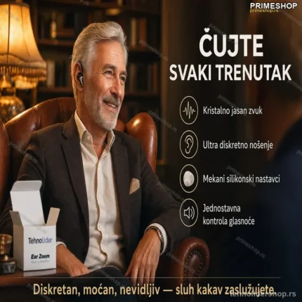 Ear Zoom Pojačivač Sluha – Diskretan Slušni Aparat za Jasnu Komunikaciju