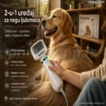 Električni Češalj za Ljubimce 2 u 1 – Fen i Češalj za Sušenje i Negu