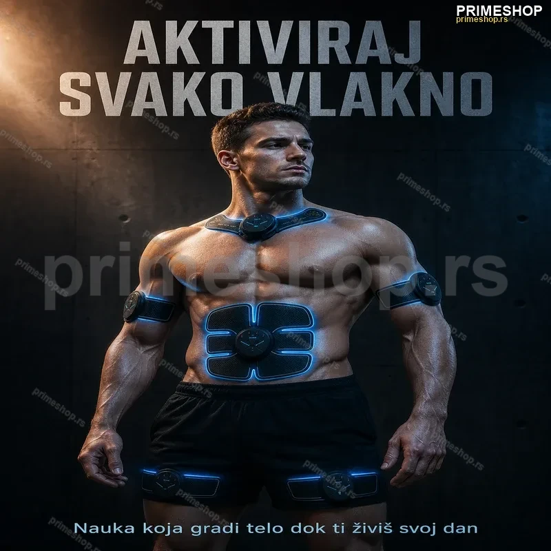 Elektrostimulator Mišića 5 u 1 Smart Fitness – Trening Trbušnjaka Kod Kuće Elektrostimulator Mišića 5 u 1 Smart Fitness – Trening Trbušnjaka Kod Kuće