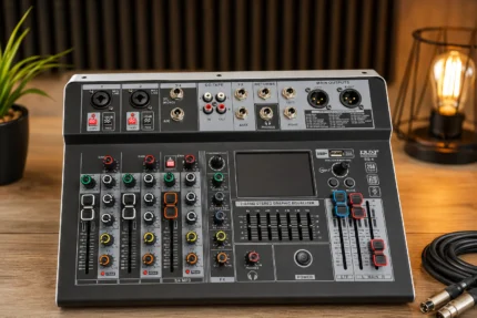 EQ-4 Četvorokanalna Audio Mikseta sa Bluetooth i DSP Efektima