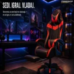 Ergonomska Gejmerska Stolica sa Naslonom za Noge — Za Dugo Sedenje i Gaming