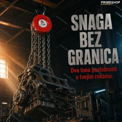 Flasencug Dizalica na Lanac 2t – Ručna Lančana Dizalica 3m
