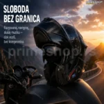 Flip Up Kaciga sa Bluetooth Interkomom – Modularna Moto Kaciga sa Handsfree