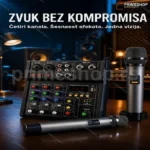 G4-M1 Audio Mikseta sa 4 Kanala, DSP Efektima i Bluetooth
