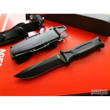 Gerber StrongArm crni taktički nož sa futrolom