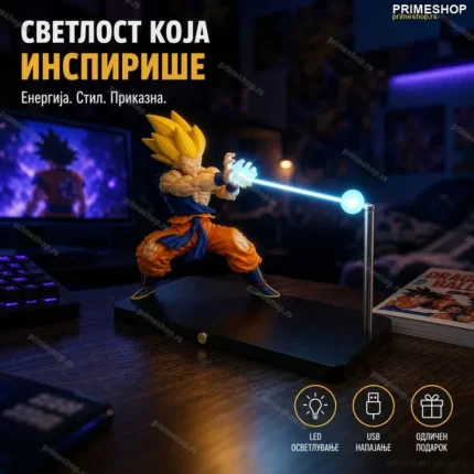 Goku LED figura lampa
