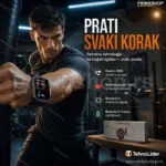 GS8+ Ultra Pametni Sat – Pozivi, Fitnes i Amoled Displej