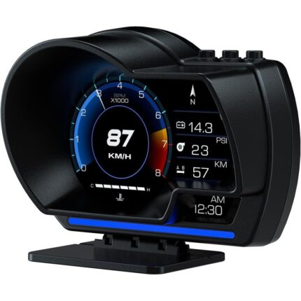 Head Up Displej za auto OBD2+GPS sa alarmom za prekoračenje brzine P6