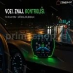 HUD displej za auto F11 — OBD2 i GPS projekcija na