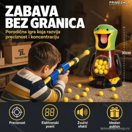 Igra Gađanja Mete Ducky – Zabavna Porodična Igra