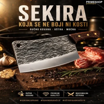 Japanska Satarica za Meso – Preciznost, Moć i Elegancija u Svakom Rezu