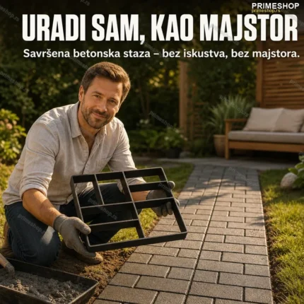 Kalup za Behaton Stazu – Pametni Šablon za Betonske Staze u Bašti