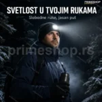 Kapa sa LED Svetlom – USB Punjiva, 3 Režima Osvetljenja