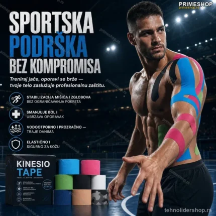 Kinesio Tape Trake za Mišiće i Zglobove – Sportska Podrška i Oporavak