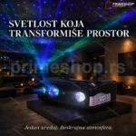 Laser svetlosni efekat 3u1 DMX 60W — kalejdoskop i