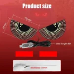 LED auto svetla za staklo - ugao pogleda