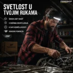 LED Lampa za Glavu sa Senzorom