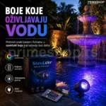 Led RGB Lampa Za Fontane I Bazene 220v