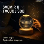 LED Sfera Lumaball — Kristalna Kugla sa Projekcijom Svemira