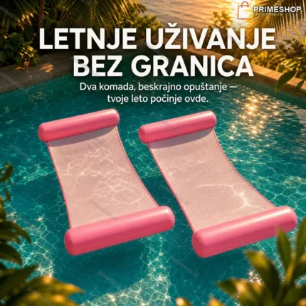 Ležaljka za vodu 130x70 cm – set 1+1 GRATIS
