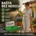 Magično Rastegljivo Crevo za Baštu 30m – sa Prskaليcom
