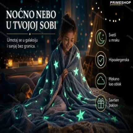 Magično svetleće ćebe