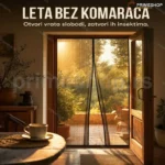 Magnetna mreža protiv komaraca – komarnik