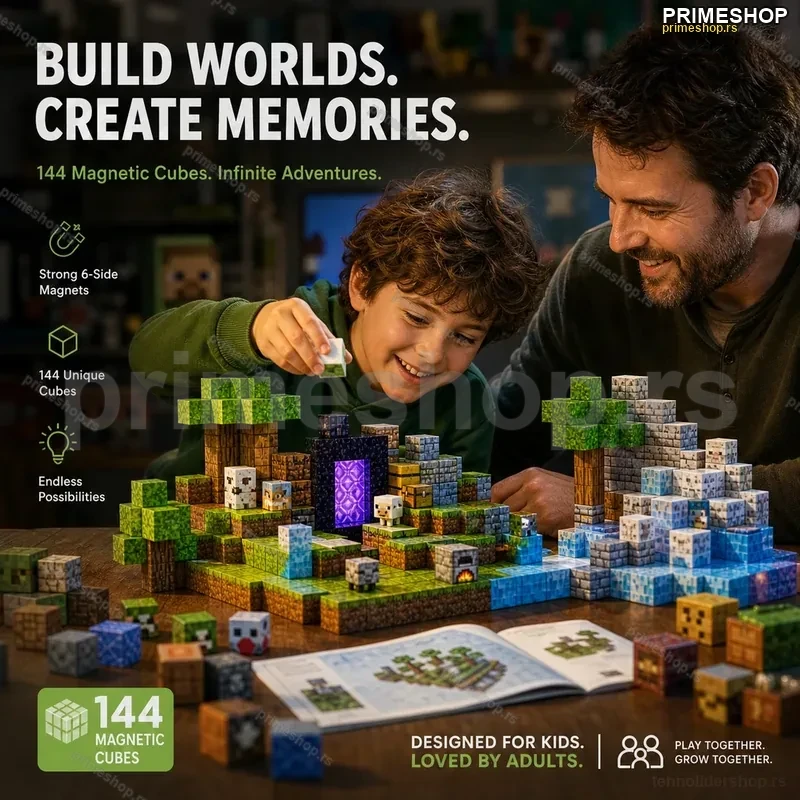 Magnetne magicne kocke 144 delova Magnetne magicne kocke 144 delova