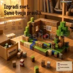 Magnetne Magične Kocke – Set od 80 Delova za Kreativnu Igru i Gradnju