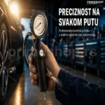 Manometar za Pumpanje Guma sa Pištoljem – Opseg 0-16 Bar